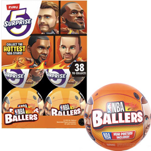 Zuru Nba Ballers S1 Asst 12Pcs - Nba Ballers Product Shot - aa Global - Z1042
